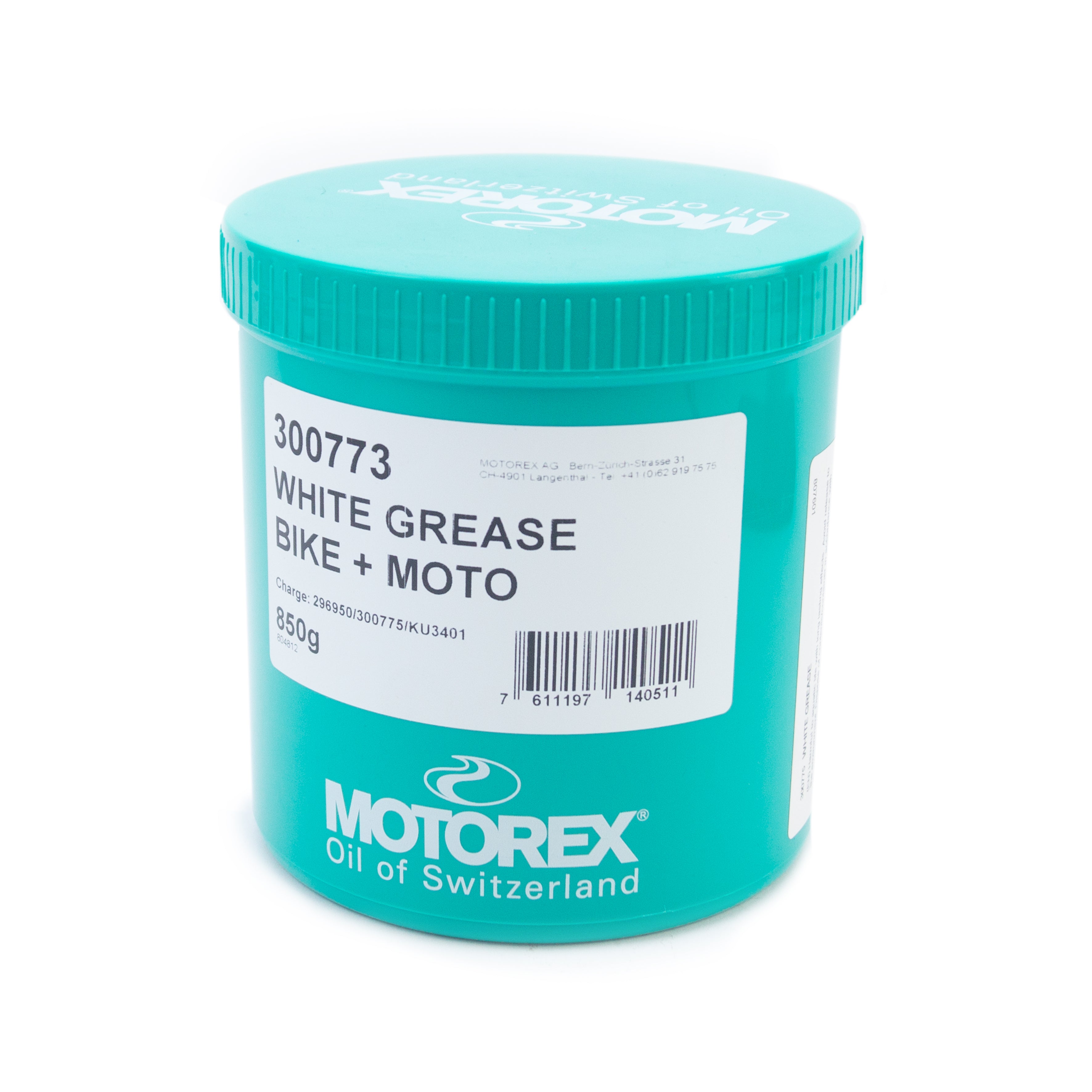 850G 628 WHITE GREASE LITHIUM NLGI-2, MOTOREX 7300583