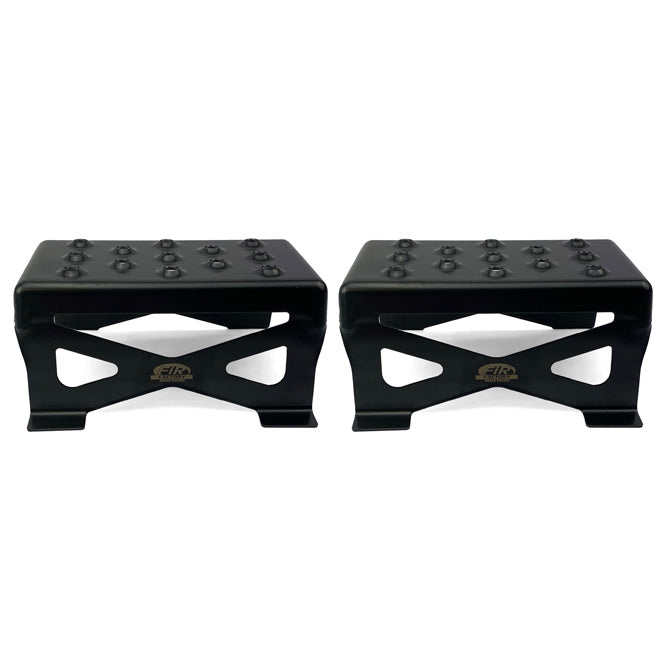 Steel Starting Blocks 95mm (3.75 Inch), Fir ASOT-504 Black