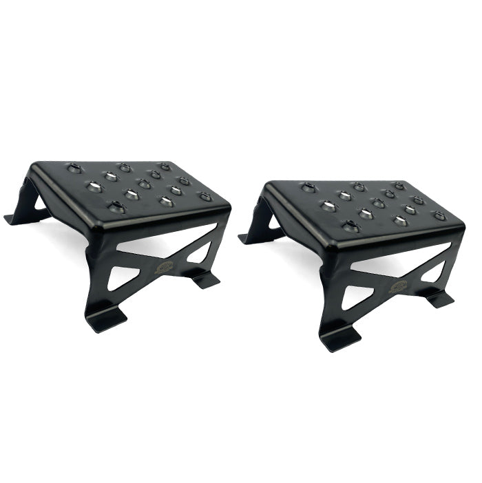 Steel Starting Blocks 95mm (3.75 Inch), Fir ASOT-504 Black