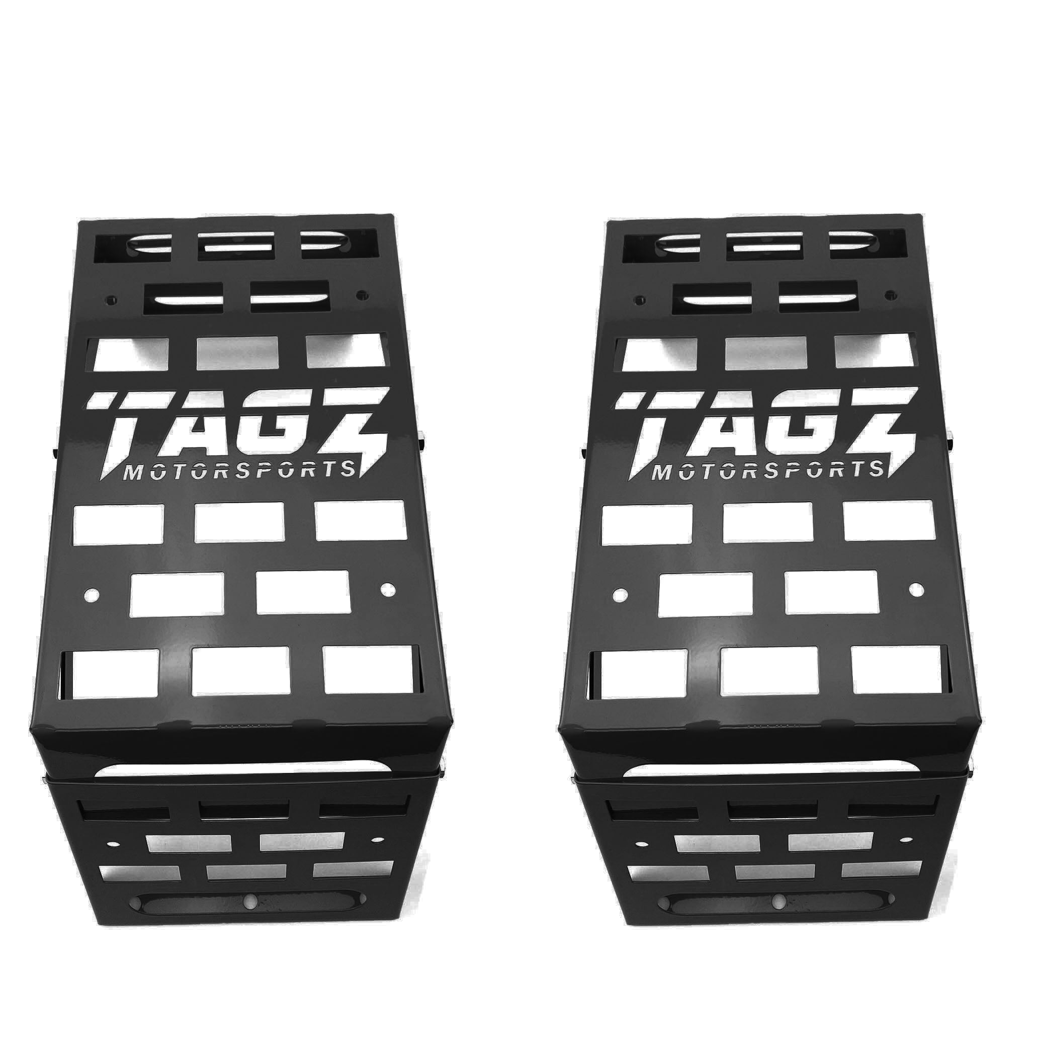 UNIVERSAL STARTING BLOCKS BLACK LIGHTWEIGHT STEEL ADJUSTABLE 80 â€“ 190mm TAG-Z