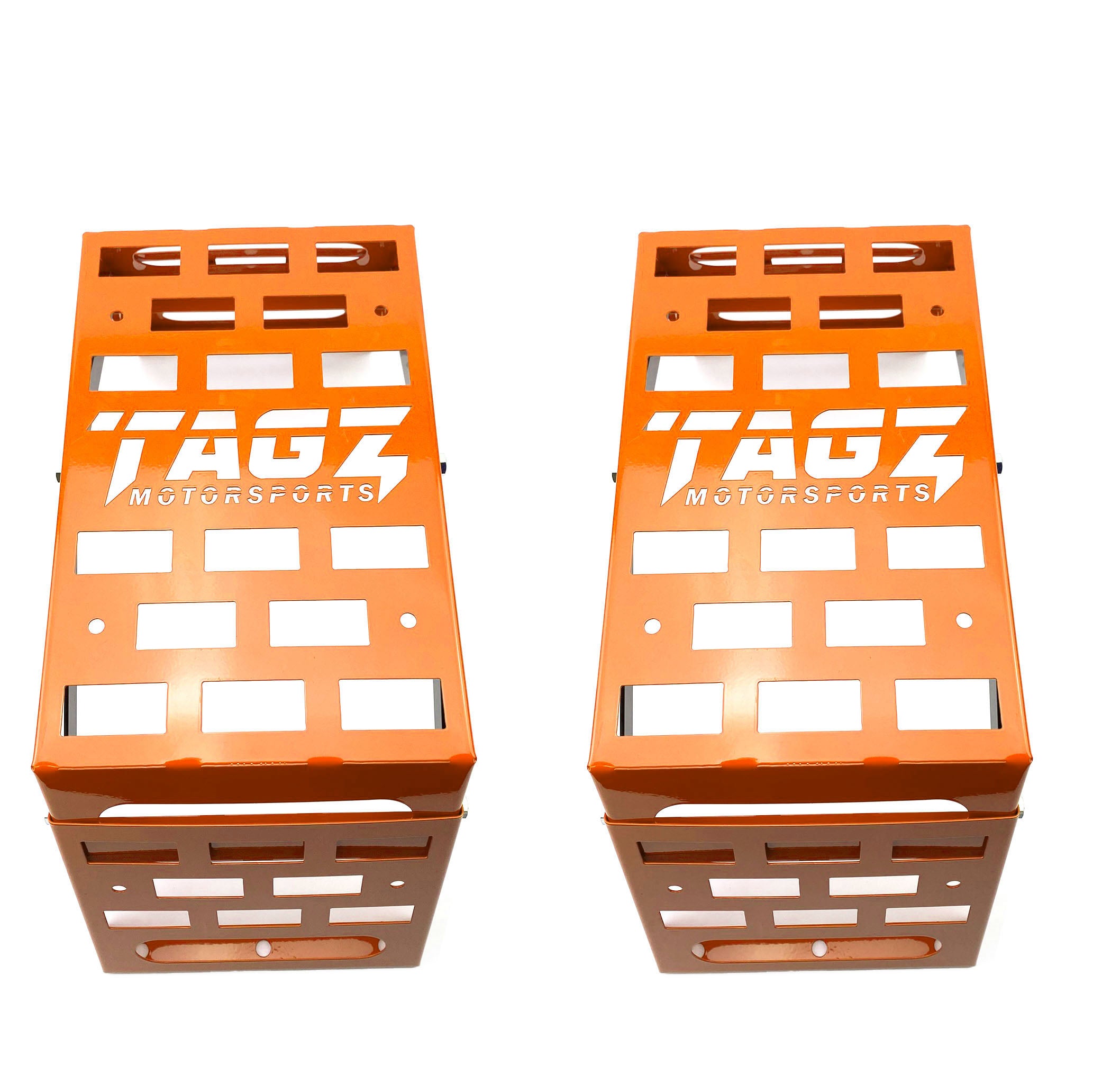 UNIVERSAL STARTING BLOCKS ORANGE LIGHTWEIGHT STEEL ADJUSTABLE 80 â€“ 190mm TAG-Z