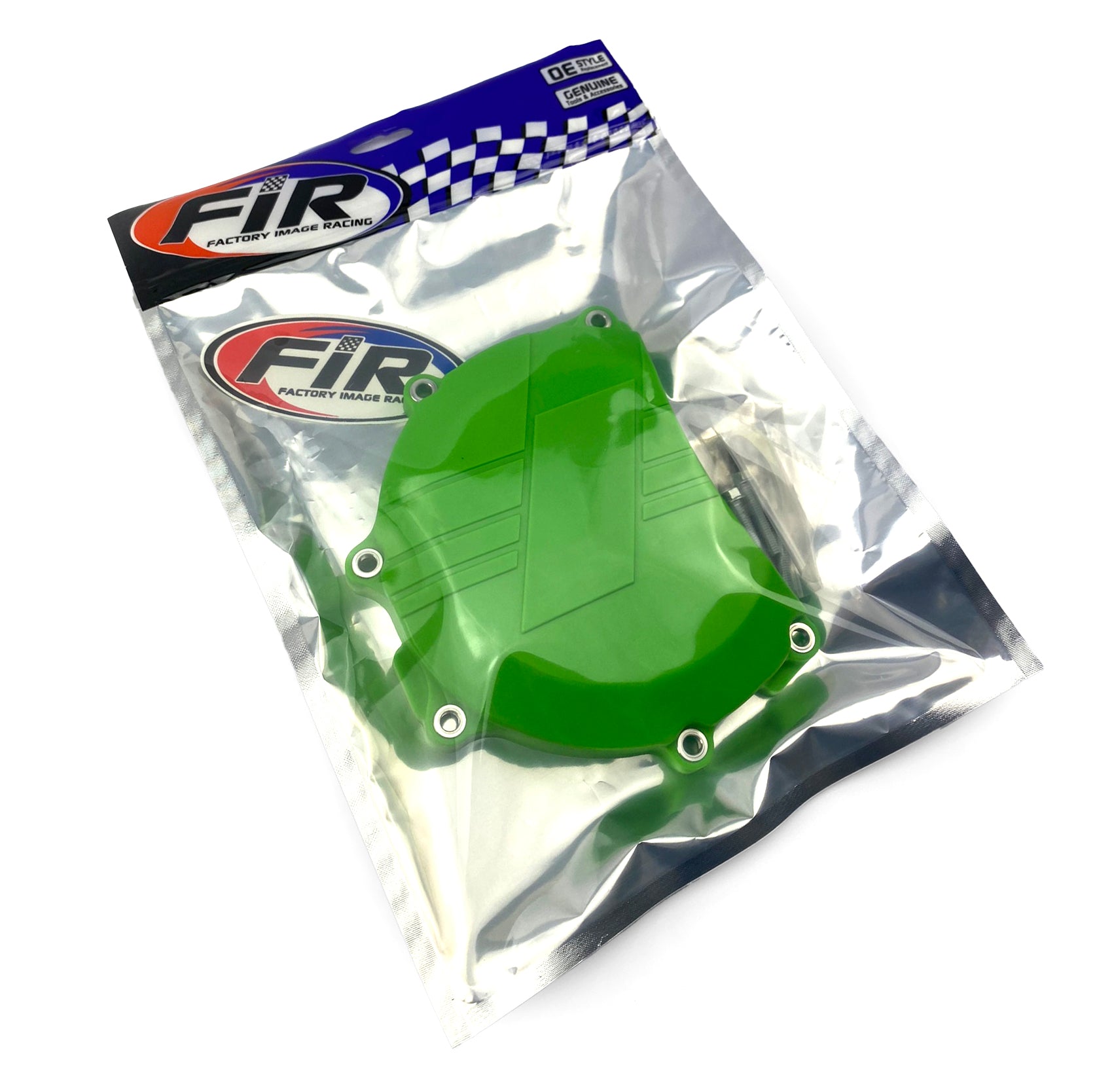 CLUTCH COVER PLASTIC PROTECTOR, ACCEL CCP-302 KX 450 F 06-15