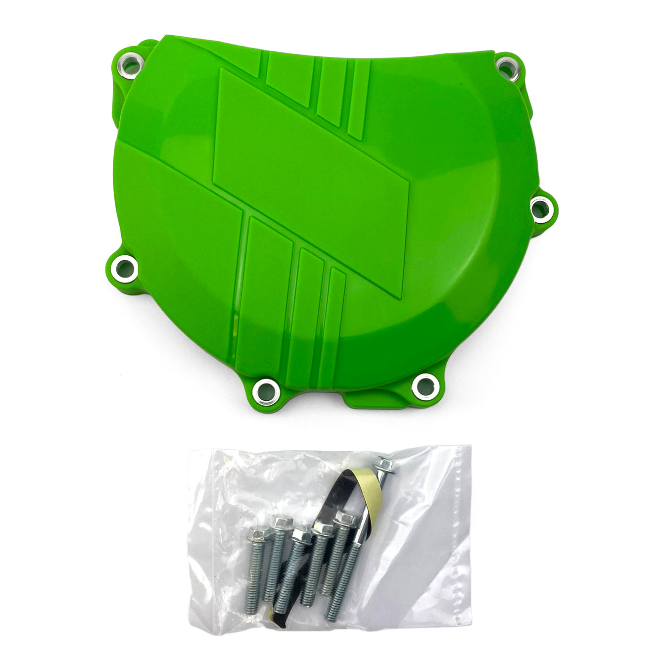 CLUTCH COVER PLASTIC PROTECTOR, ACCEL CCP-302 KX 450 F 06-15