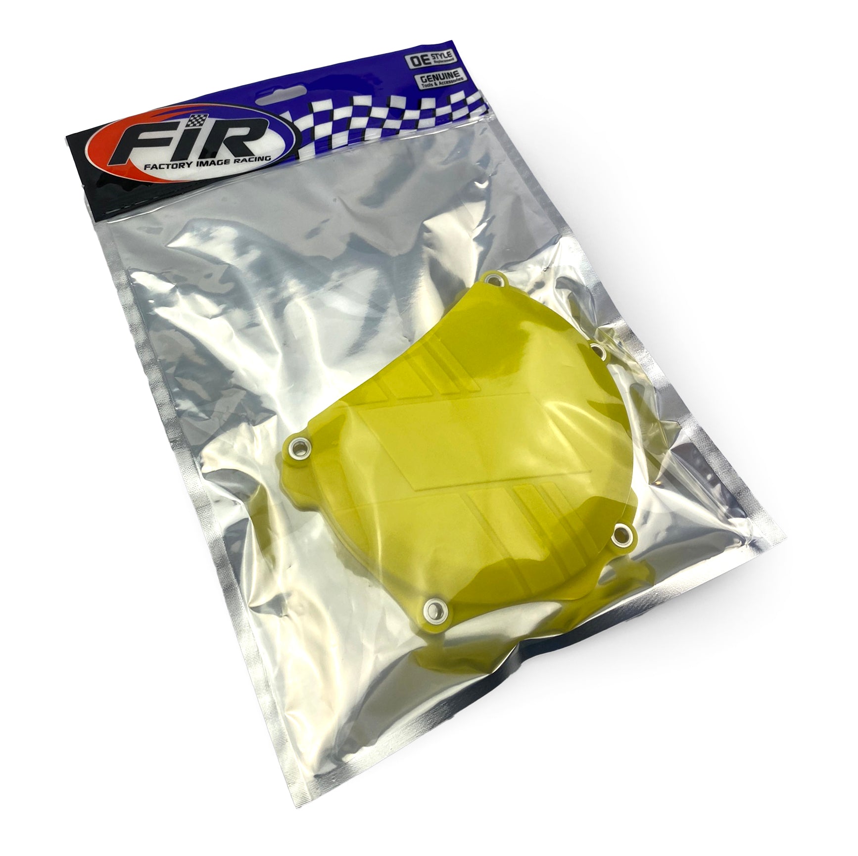CLUTCH COVER PLASTIC PROTECTOR, ACCEL CCP-401 RMZ 250 07-17
