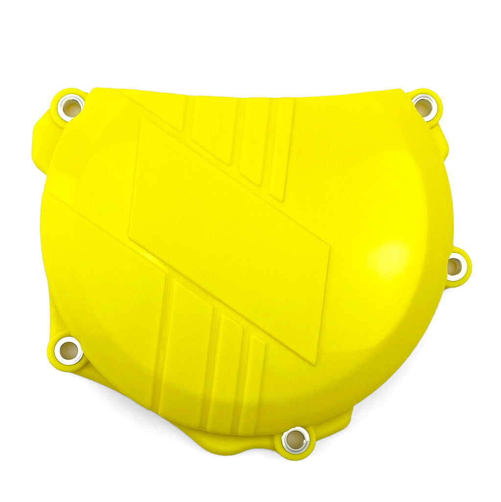 CLUTCH COVER PLASTIC PROTECTOR, ACCEL CCP-401 RMZ 250 07-17