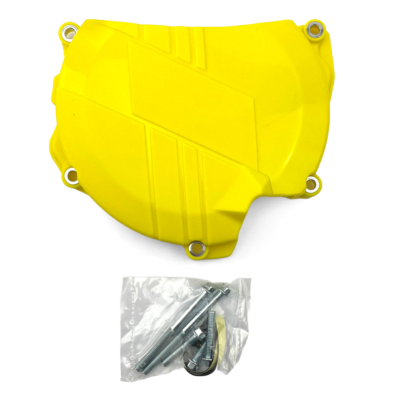 CLUTCH COVER PLASTIC PROTECTOR, ACCEL CCP-402 RMZ 450 11-17