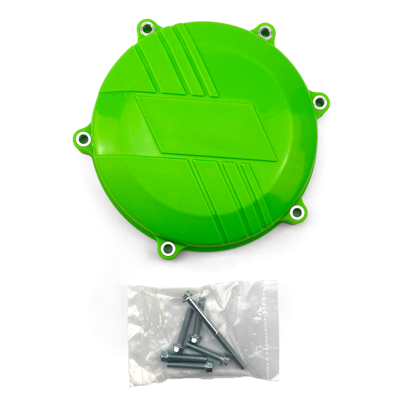 CLUTCH COVER PLASTIC PROTECTOR, ACCEL CCP-303 KX 450 F 16-17