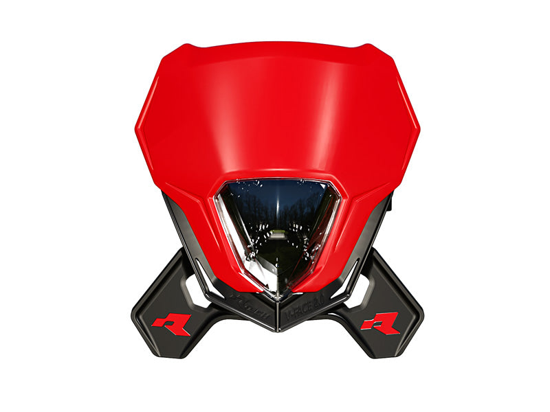 V Face 2.0 Full LED Headlight R-Tech Red R-MASKRSNR025