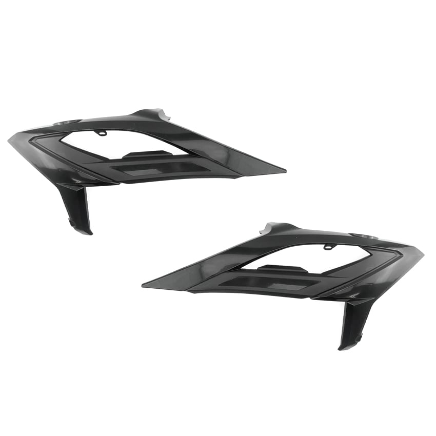 RADIATOR SCOOPS 2023-24 BETA RED/BLACK, RTECH R-CVBETRSNR23