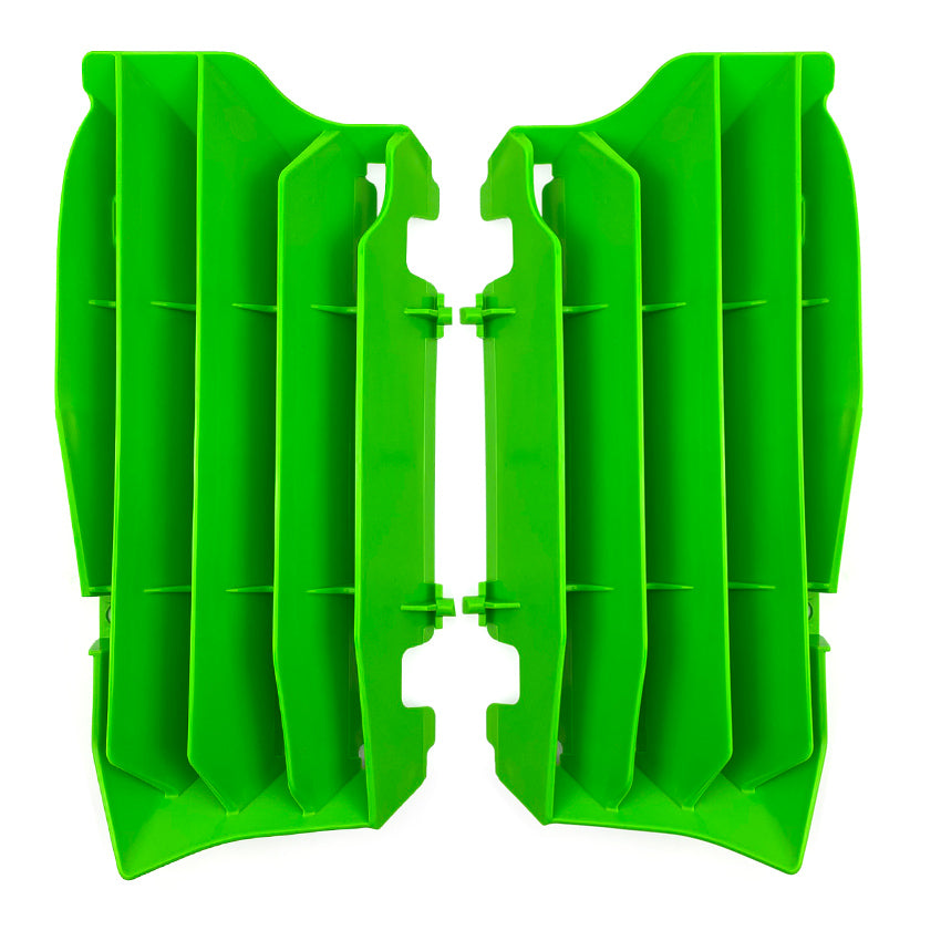 Louvers Radiator Oversize Green, Kawasaki Rtech R-GRKXFVE0024