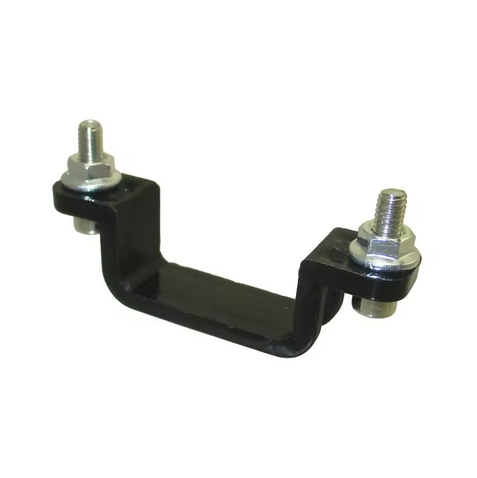 CABLE GUIDE FRONT PLATE BLACK WITH FIXING BOLTS