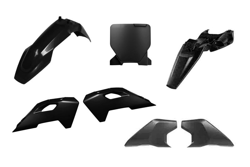 Plastic Kit 2024-2025 Husqvarna TC 65 Black, Rtech R-KITHSQ-NR0-165