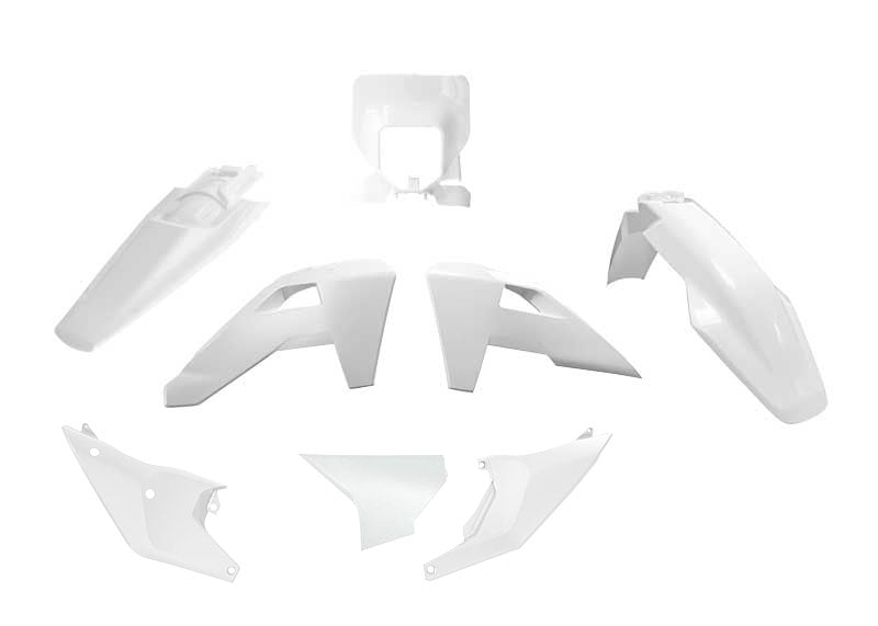 PLASTIC KIT/6 2026 HUSQVARNA TE/FE, WHITE, RTECH R-KITHSQ-BN0-726