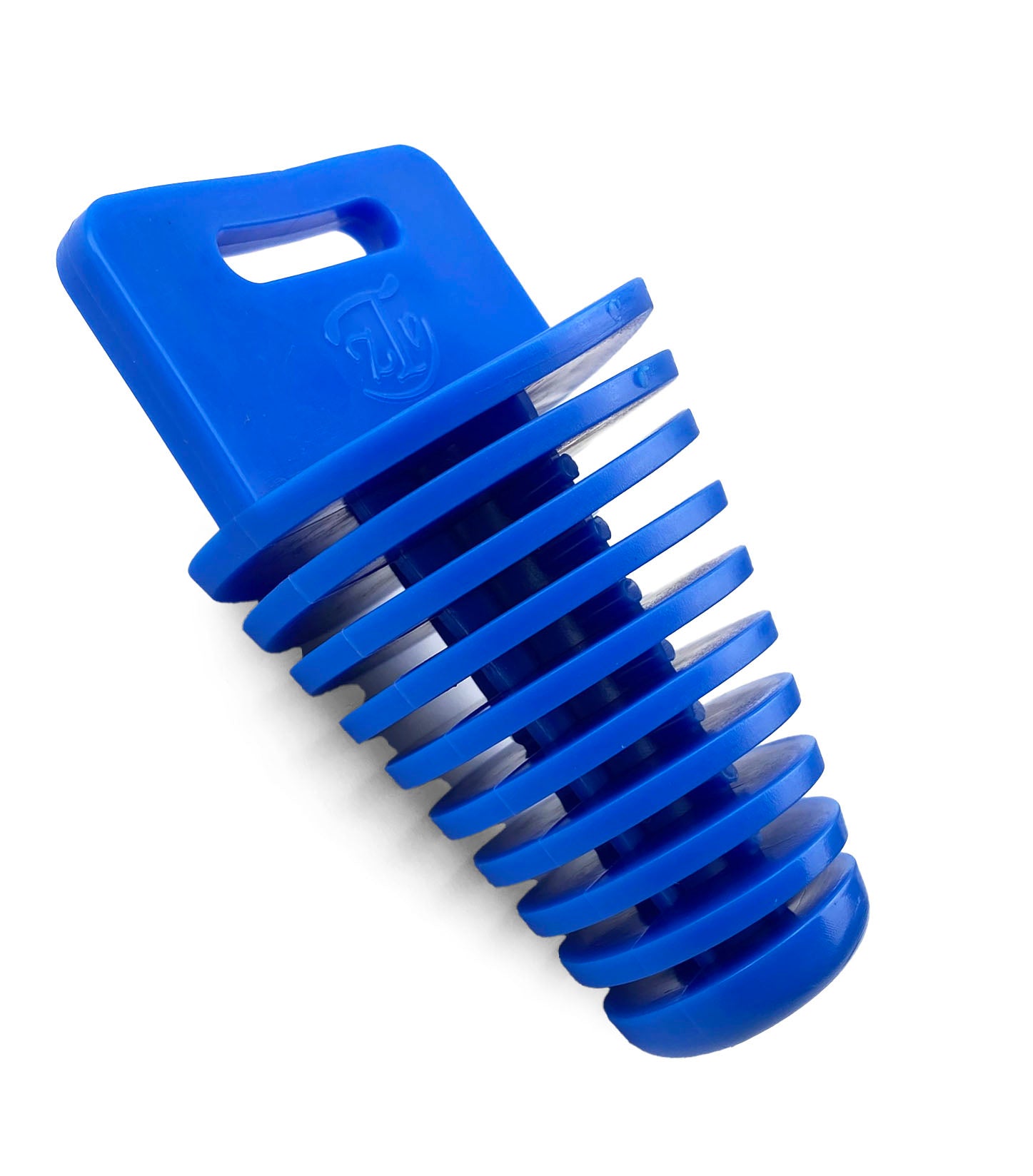 EXHAUST PLUG 34-62mm BLUE EHB009L-BLUE