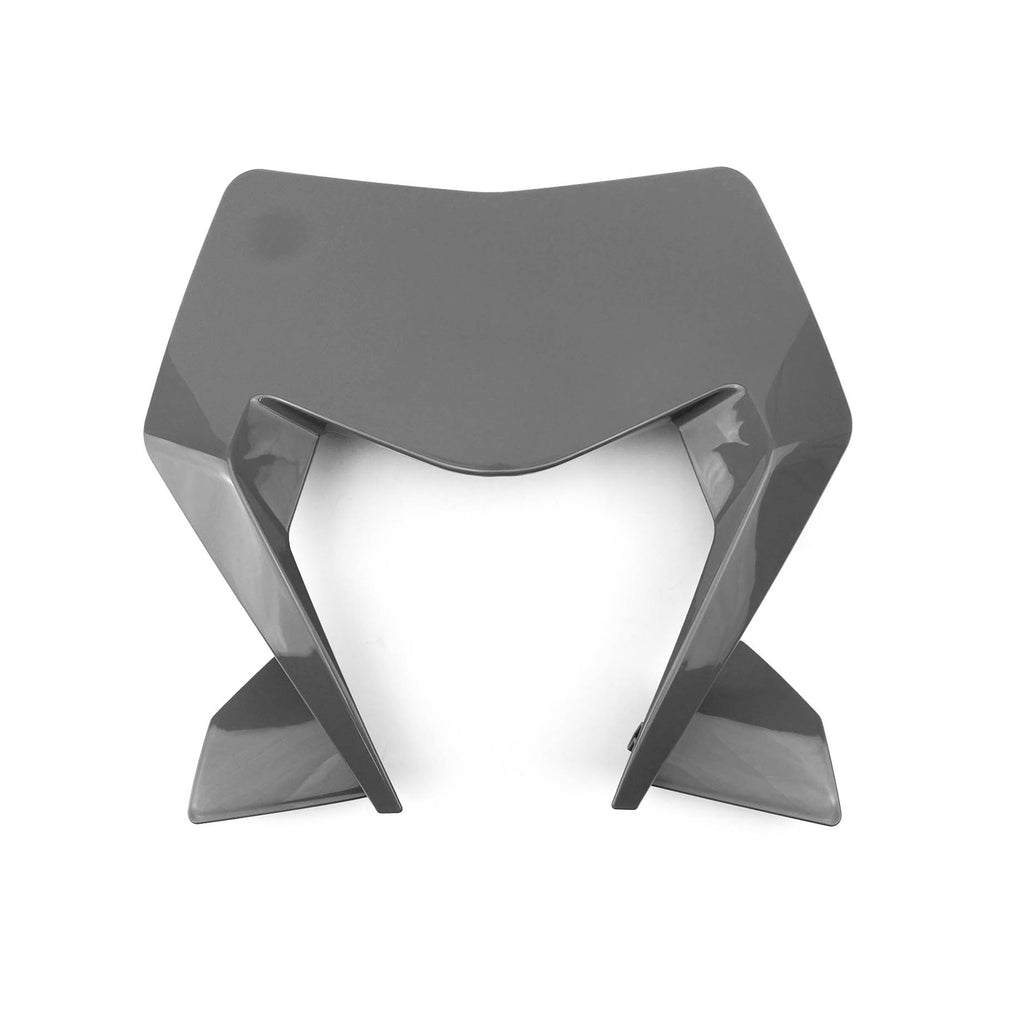 HEADLIGHT COWL KTM EXC EXCF 2024-2025 QUANTUM GREY, R-TECH R-MASKKTMGR24