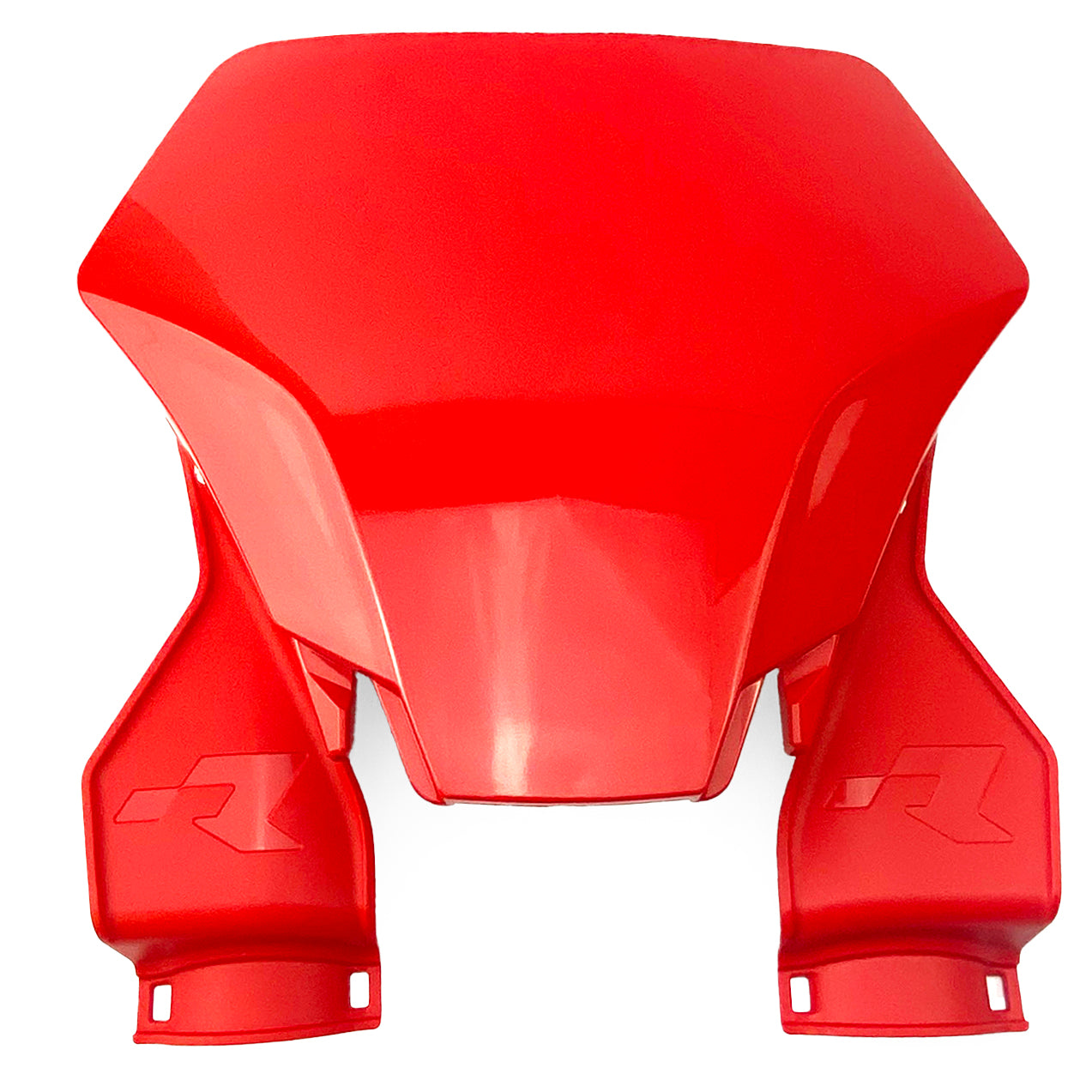 FRONT NUMBER PLATE GASGAS 2024-25 RED, R-TECH R-TBGASRG0023