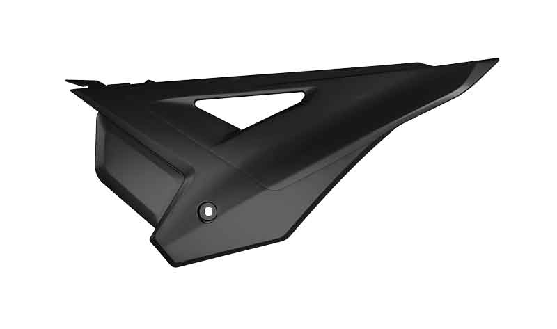 SIDE PANELS HONDA CRF 250 450 2025 R-TECH BLACK R-FICRFNR0025