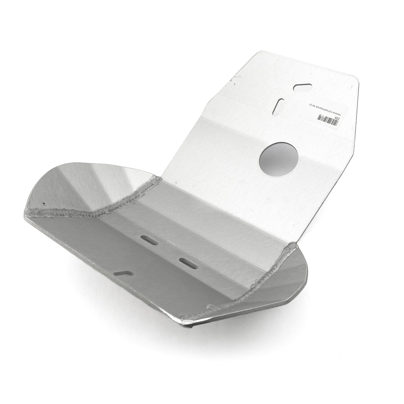 SKID PLATE HD ALUMINIUM ENDURO 98-02 YAMAHA YZ 400 F, 233 RICOCHET