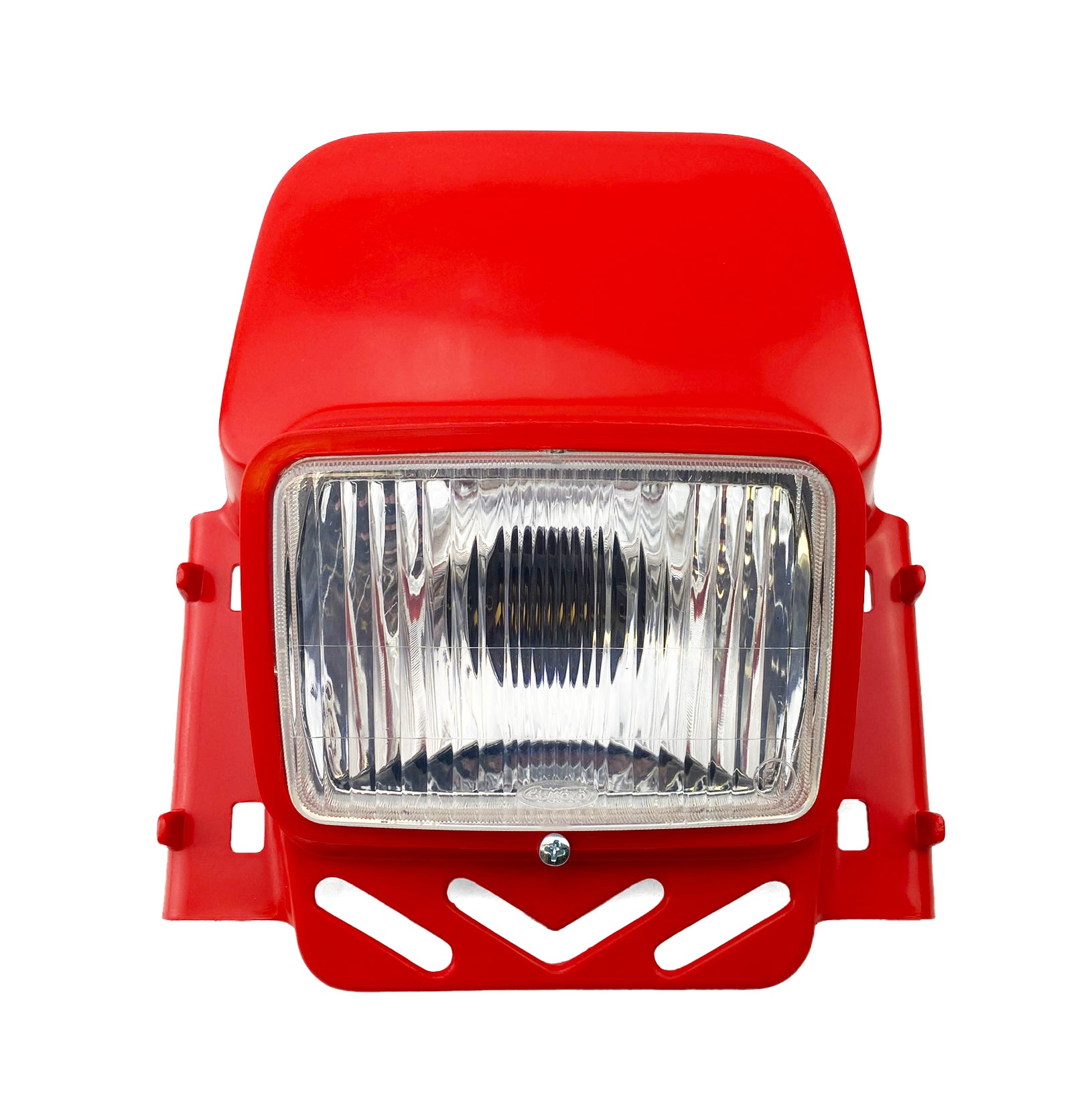 TRIALS HEAD LIGHT RED CEMOTO 220503 RED