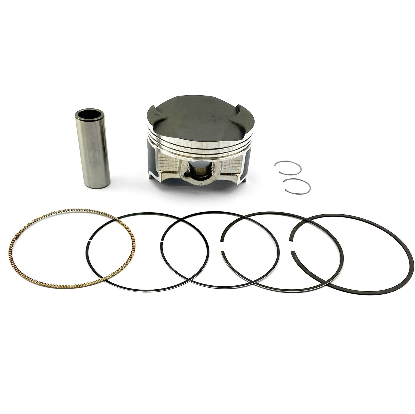 PISTON KIT PWC KAWASAKI STX-12F, NAMURA NW-20012 STD SIZE, JET SKI, PWC