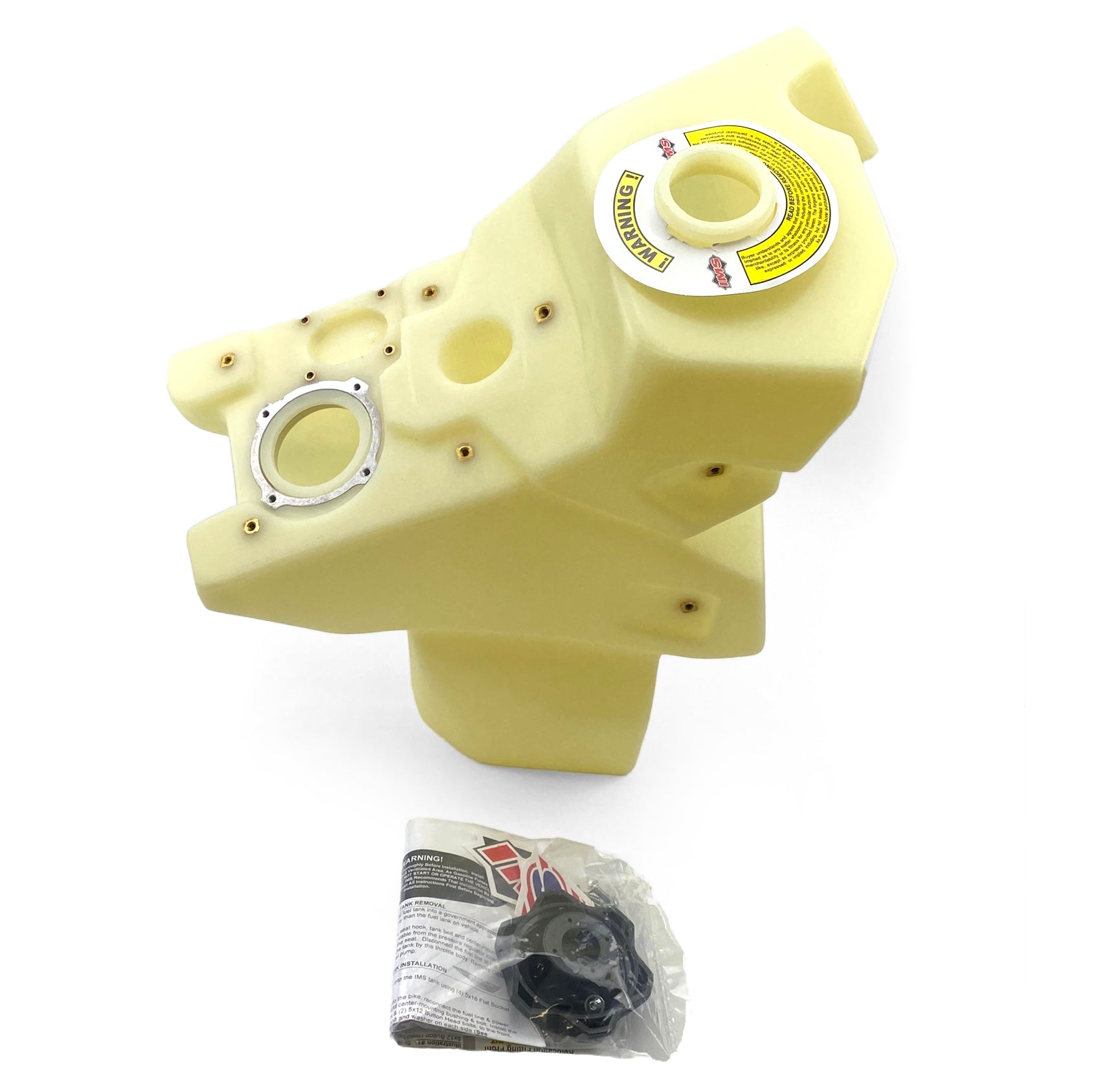 IMS Fuel Tank 3.5 gal Natural Screw Cap, KTM XC,SX/SXF 2023-2025