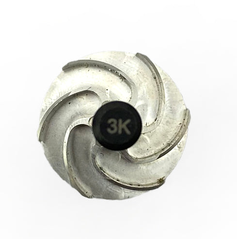 WATER PUMP WP SHAFT + IMPELLER, BRONCO AT-09143, 4L0-12450-01-00, YFZ350 BANSHEE 1987-06