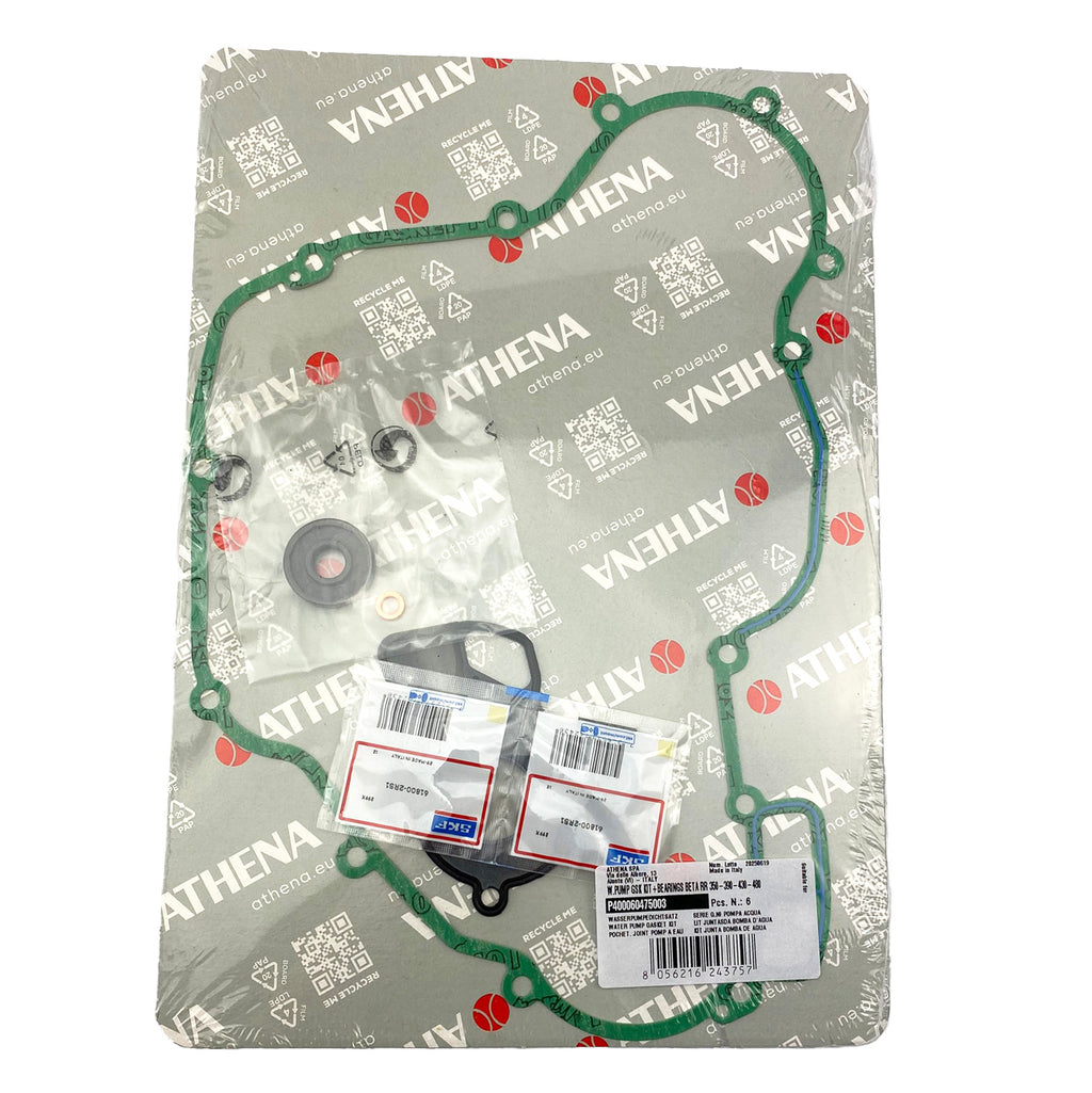 WATER PUMP GASKET KIT BETA 350-480 ATHENA P400060475003, WITH BEARINGS