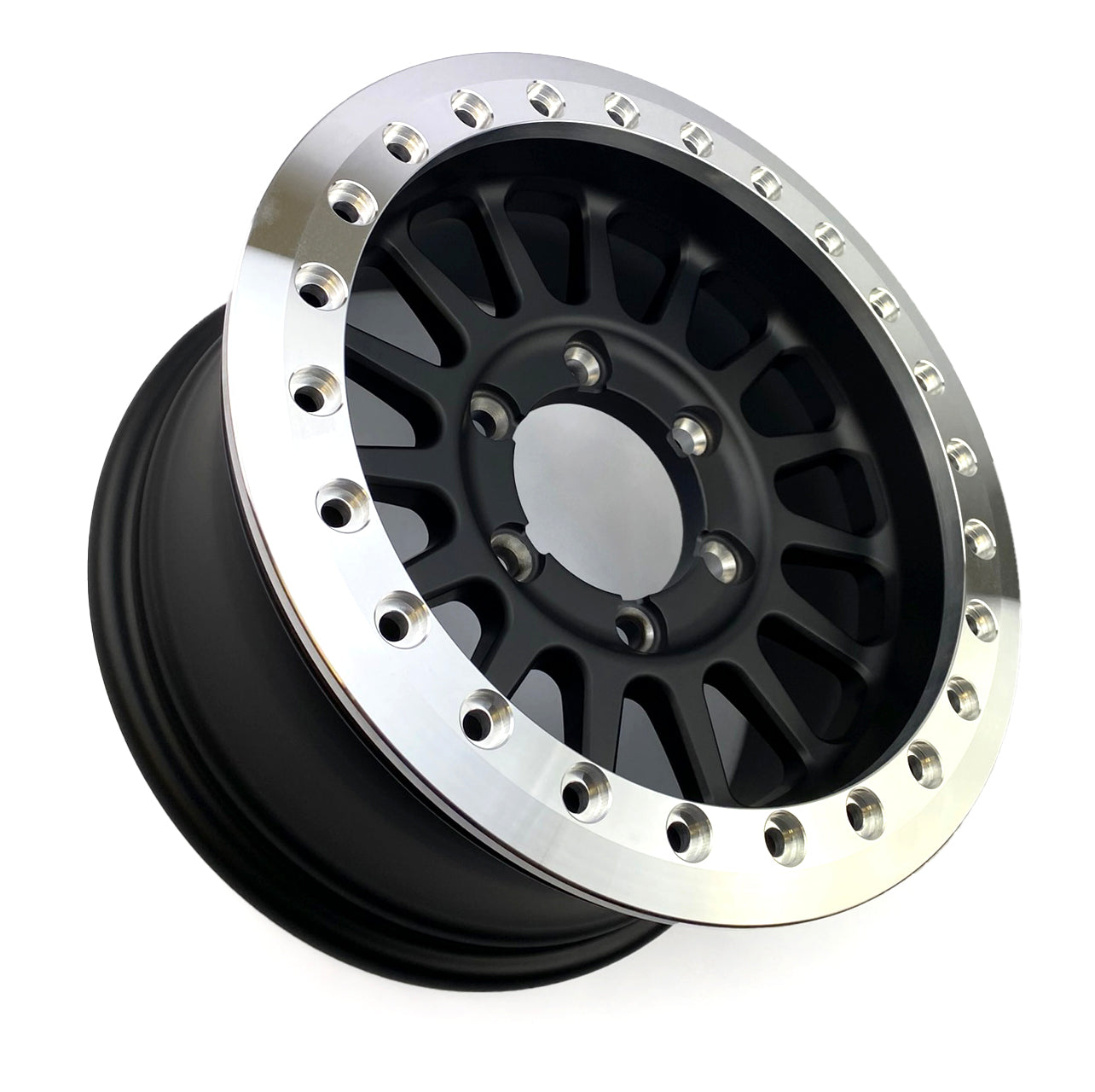 15x7 UHD FORGED BEADLOCK WHEELS, 6/139.7 (6x139.7) CAN AM MAVERICK R UTV SXS MOTORSPORT