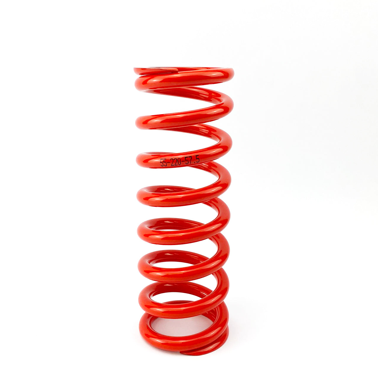 Shock Absorber Spring -57.5N (55x220) Red, 55-220-575, HIGH PERFORMANCE SHOCK SPRING, K-TECH SUSPENSION