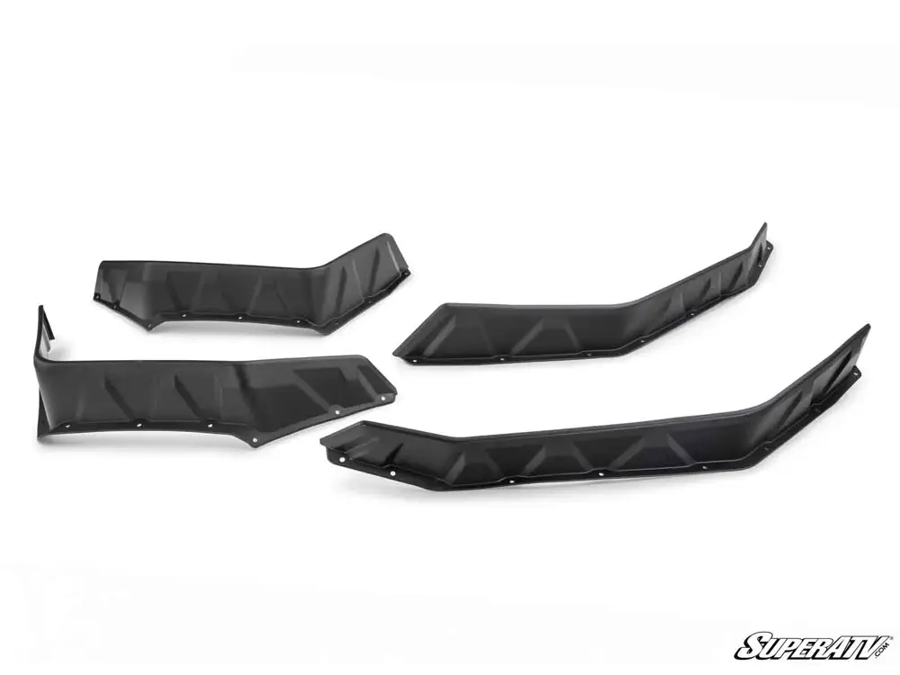 CANAM MAVERICK X3 HD WHEEL ARCH FENDER FLARES MUD GUARDS, SUPER ATV FF-CA-X3-001