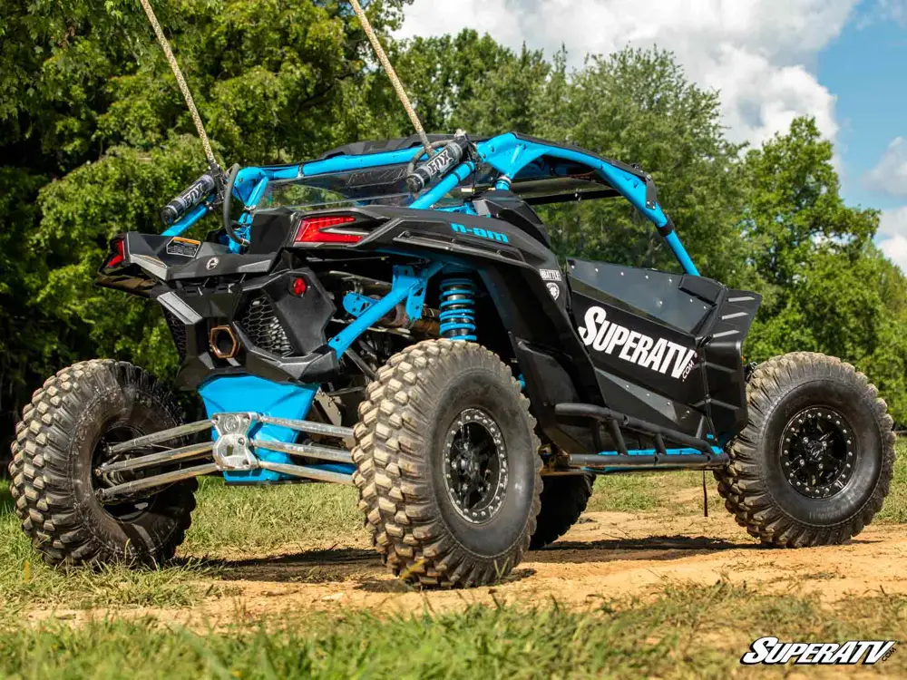 CANAM MAVERICK X3 HD WHEEL ARCH FENDER FLARES MUD GUARDS, SUPER ATV FF-CA-X3-001