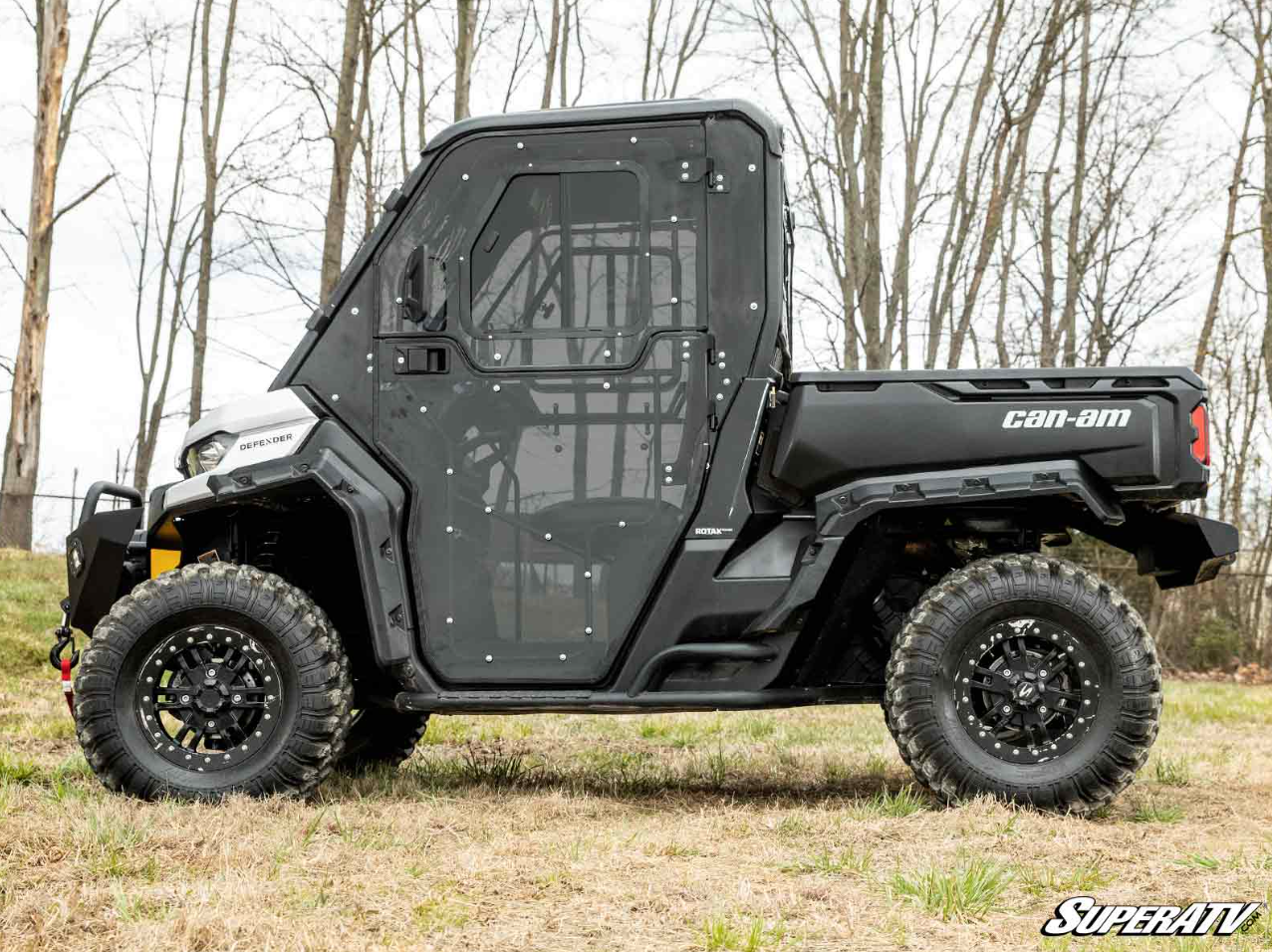 CAN-AM DEFENDER TRAXTER PLASTIC CLEAR DOORS, SUPER ATV DOOR-CA-DEF-003-72