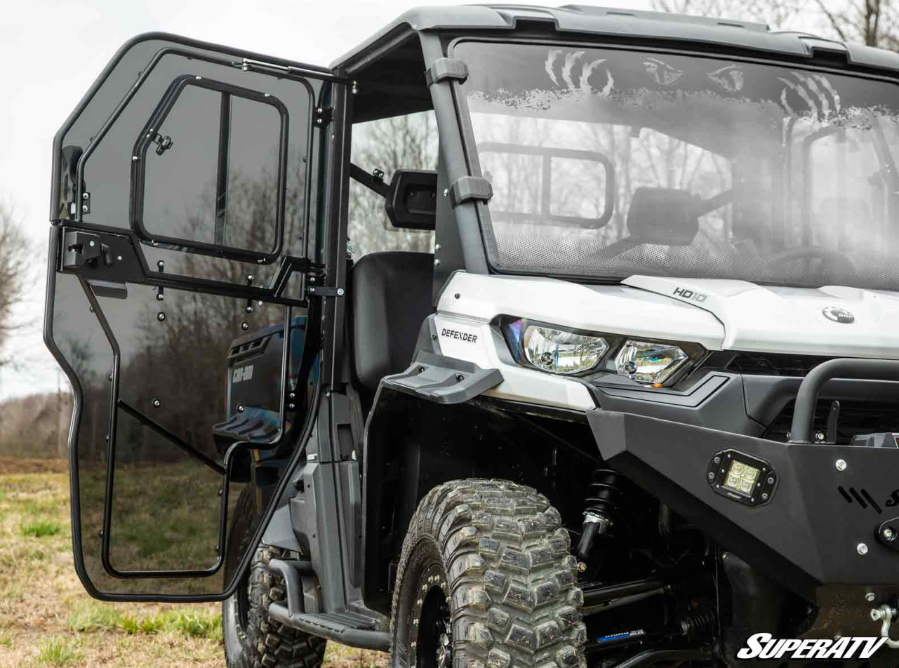 CAN-AM DEFENDER TRAXTER PLASTIC CLEAR DOORS, SUPER ATV DOOR-CA-DEF-003-72