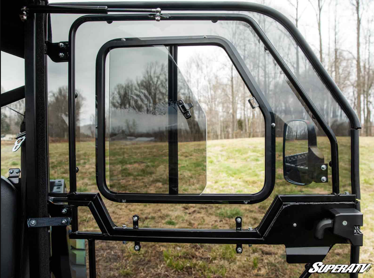 CAN-AM DEFENDER TRAXTER PLASTIC CLEAR DOORS, SUPER ATV DOOR-CA-DEF-003-72