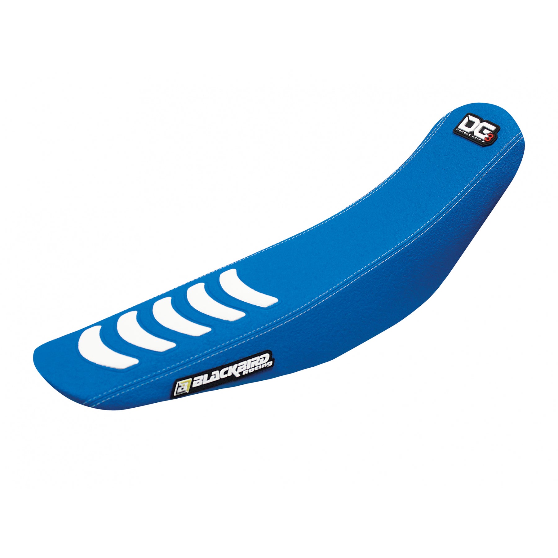 2022-23 TM BLUE/WHITE DG3 SEAT COVER, BLACKBIRD 1807H