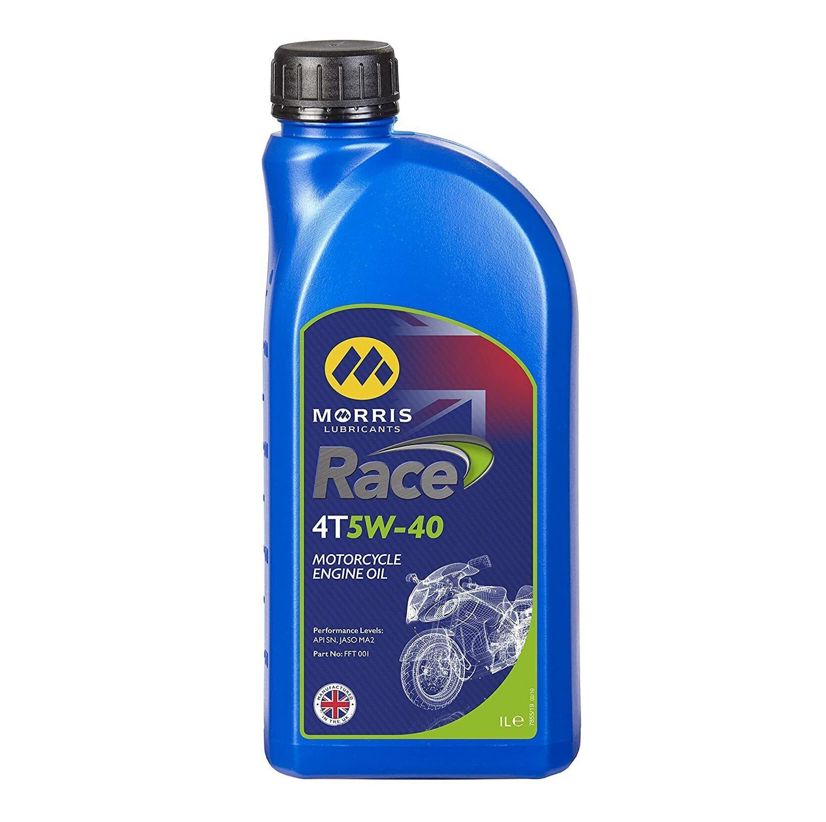 1LT RACE 4T 5W-40 MORRIS, MORRIS FFT001 5W-40,