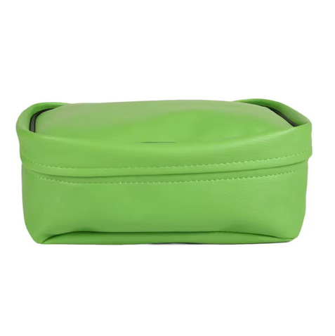 REAR FENDER TOOL BAG GREEN LEATHER WATERPROOF