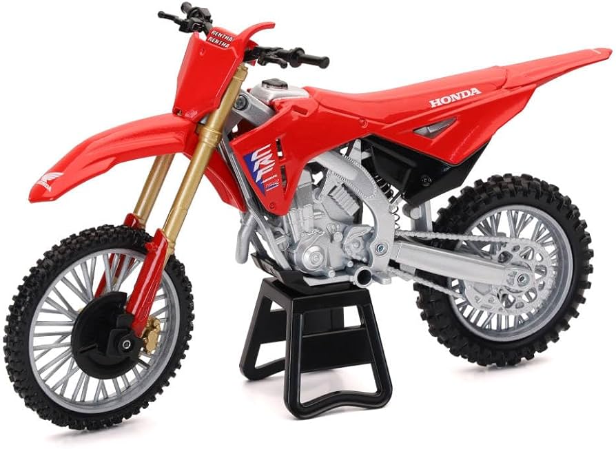 MODEL DIE CAST HONDA CR450F 2025, SCALE 1:12, NEWRAY 58493