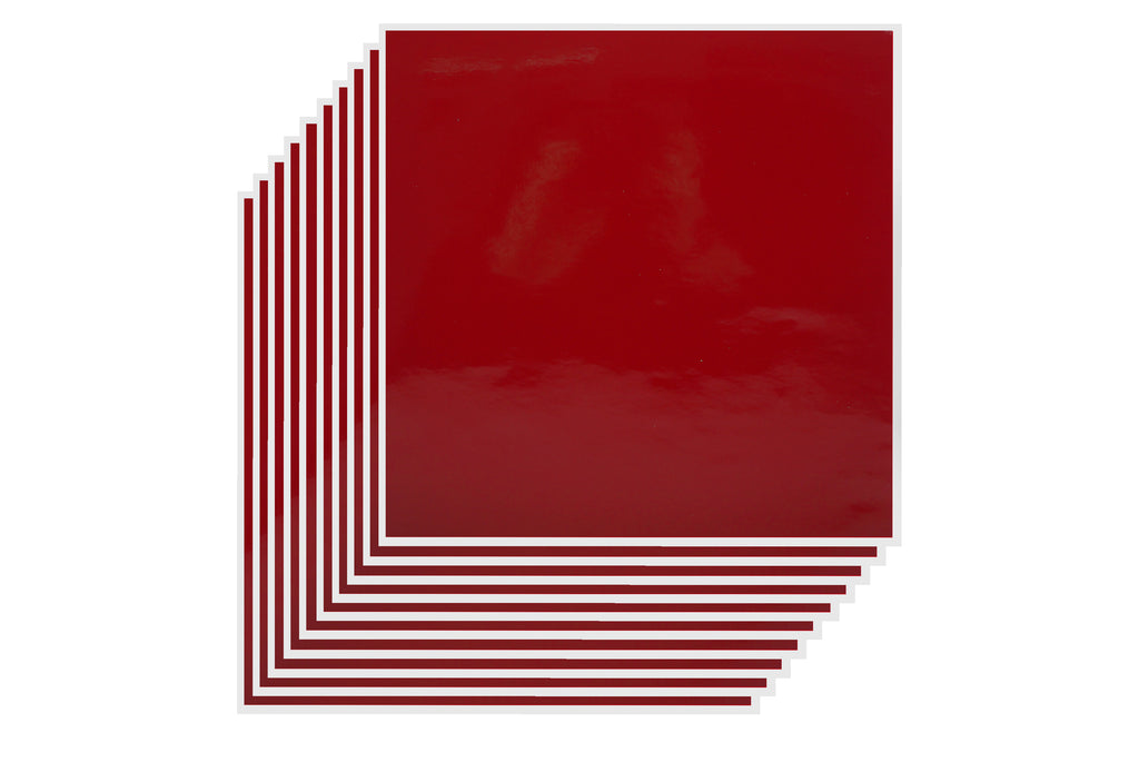PACK/10 BACKGROUND RED