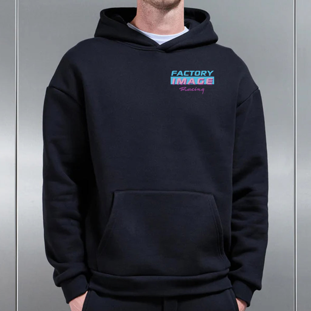 MIAMI BLACK UNISEX HOODIE - S