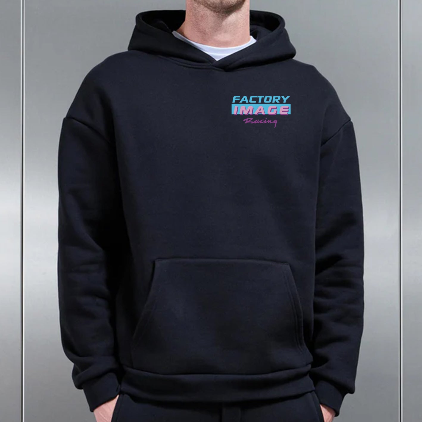 MIAMI BLACK UNISEX HOODIE - S