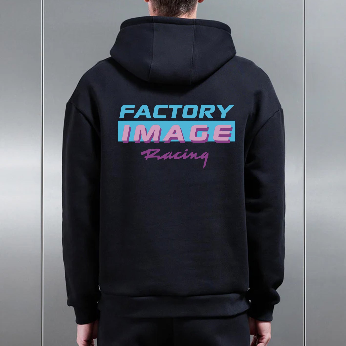 MIAMI BLACK UNISEX HOODIE - S