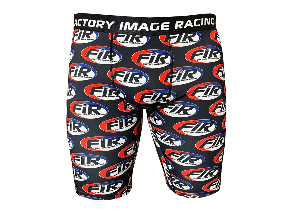 FIR LOGO PRINT SPORTSWEAR UNISEX BOXER BRIEFS BASE LAYER 2XL - 2X LARGE