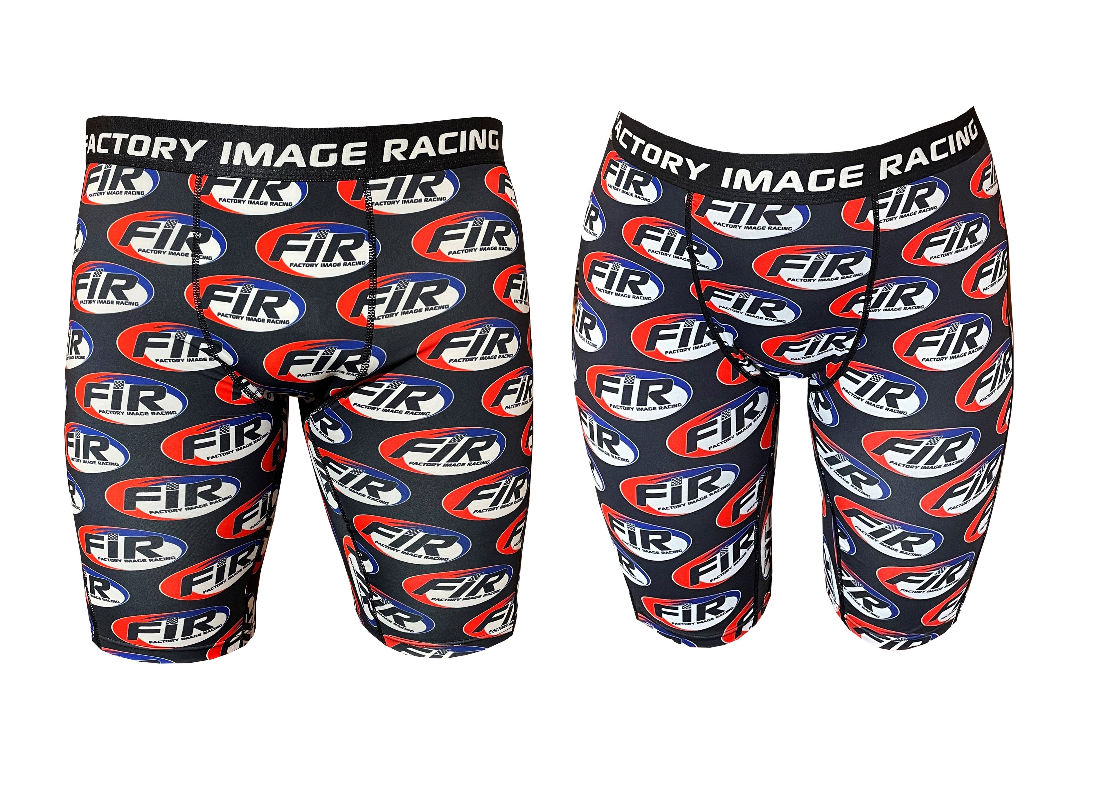 FIR LOGO PRINT SPORTSWEAR UNISEX BOXER BRIEFS BASE LAYER L - LARGE