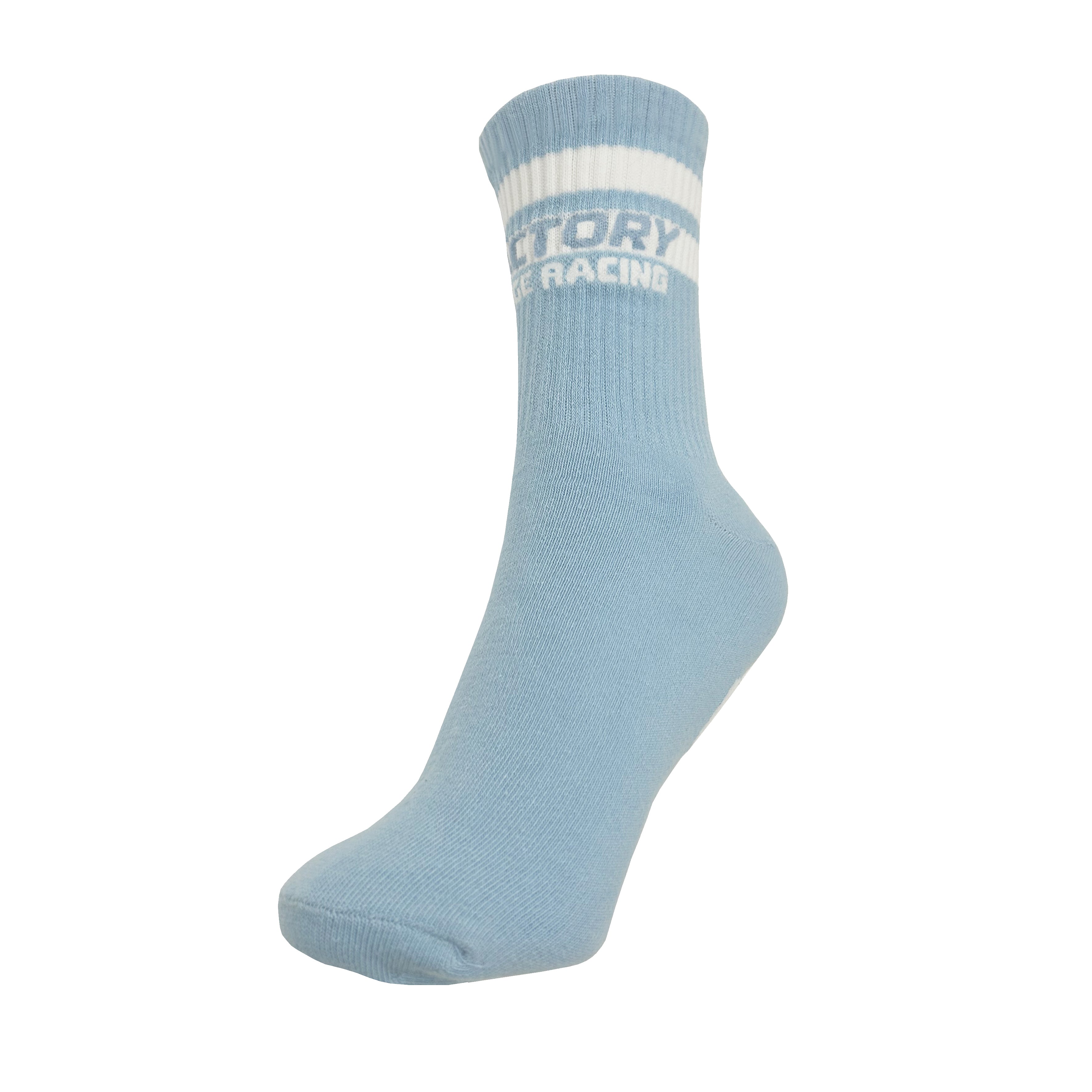 Unisex Socks Blue with White Fir Design Size S (UK 4-7)