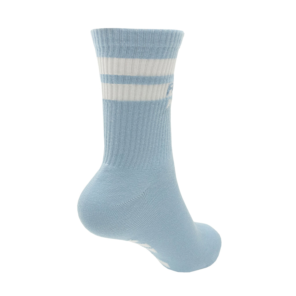 Unisex Socks Blue with White Fir Design Size S (UK 4-7)