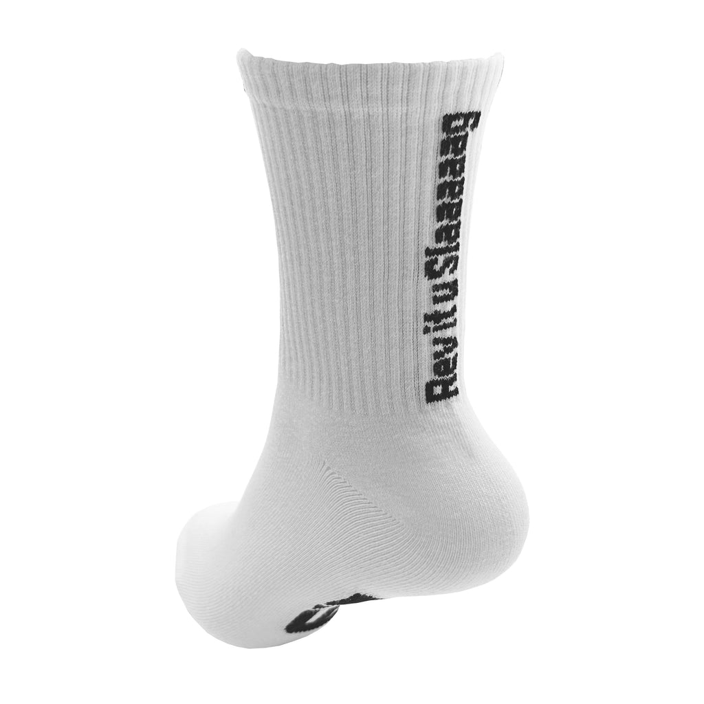 Unisex Socks Rev It White with Black Fir Design Size S (UK 4-7)