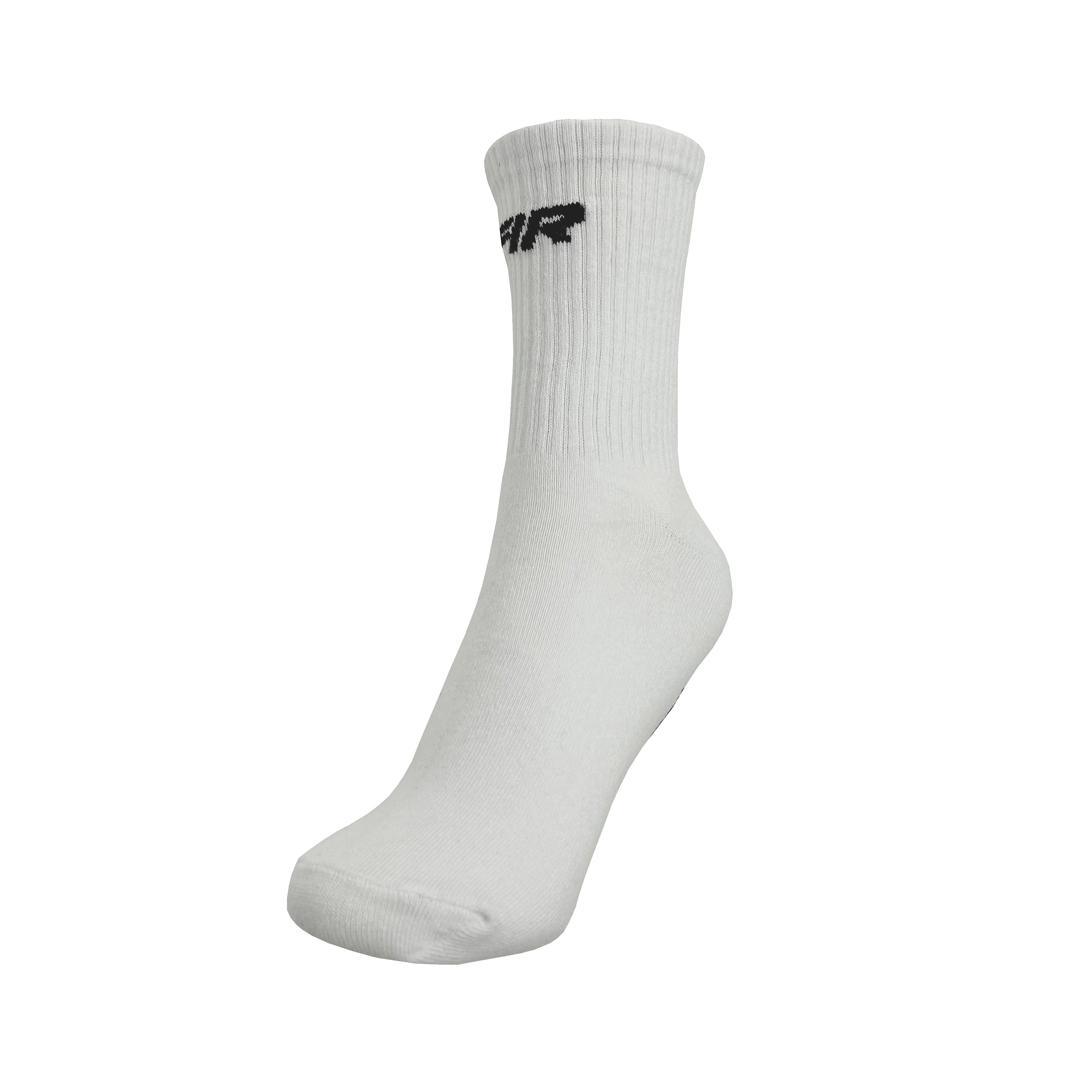 Unisex Socks Rev It White with Black Fir Design Size l (UK 7-11)