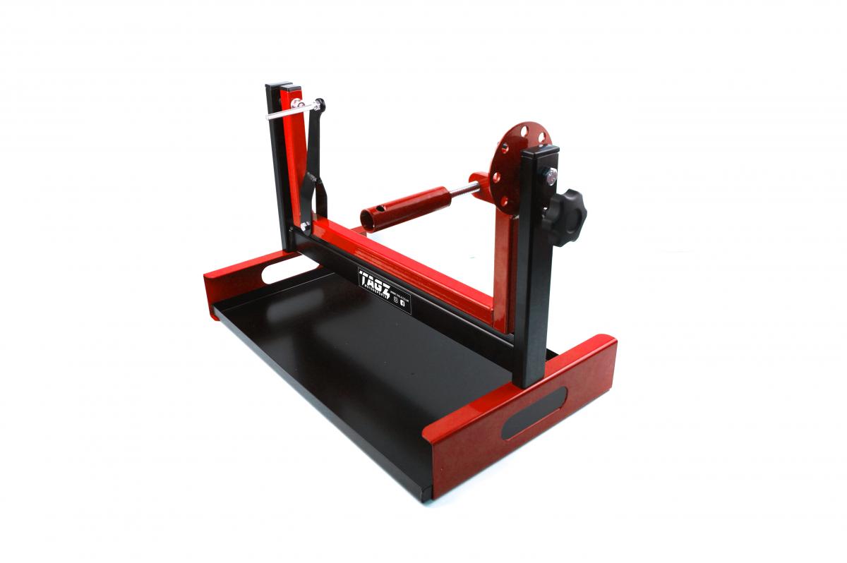 ENGINE HOLDER & PAN REBUILD MK2, RED & BLACK ENGINE STAND
