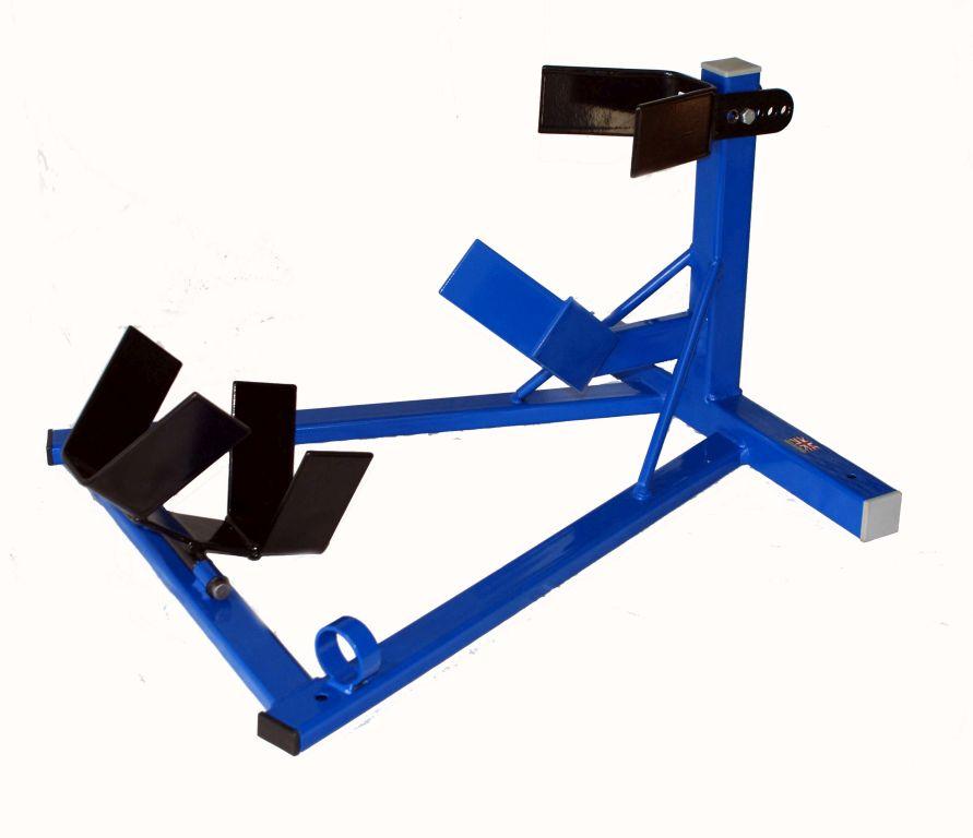 ROLL ON WHEEL CHOCK BLUE/BK, HEAVY DUTY ROLL ON SHOE